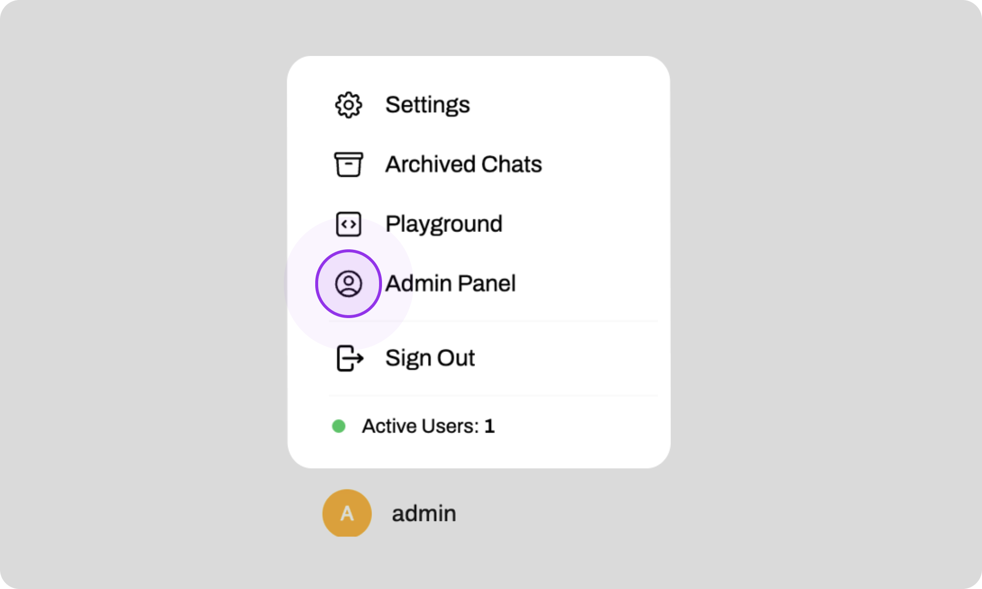 Admin Panel